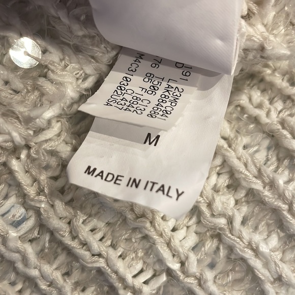 Brunello Cucinelli V neck Sequined knit Crop Top - Picture 11 of 14